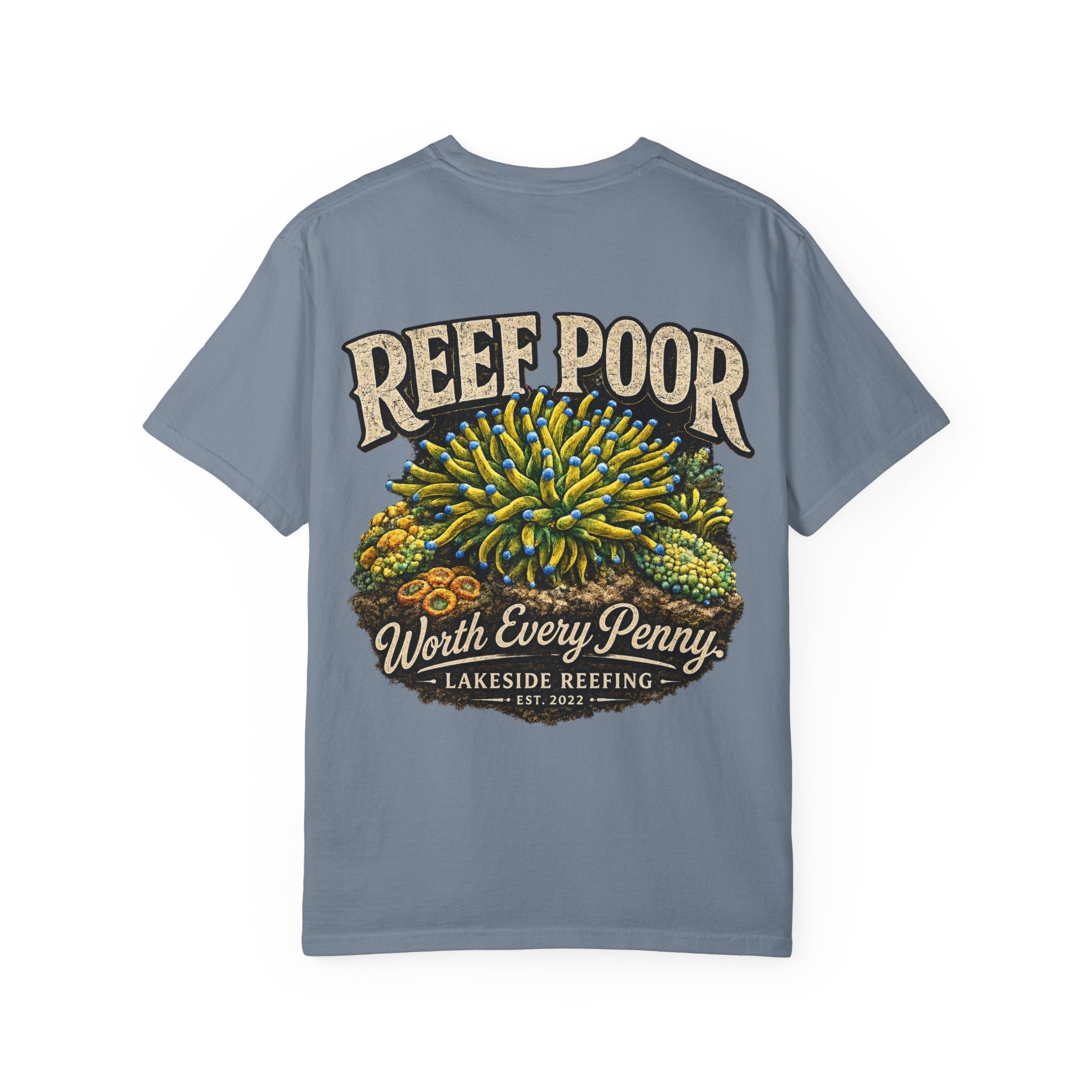 Printify Reef Poor™ | Premium Reef Aquarium Collector Tee T-Shirt