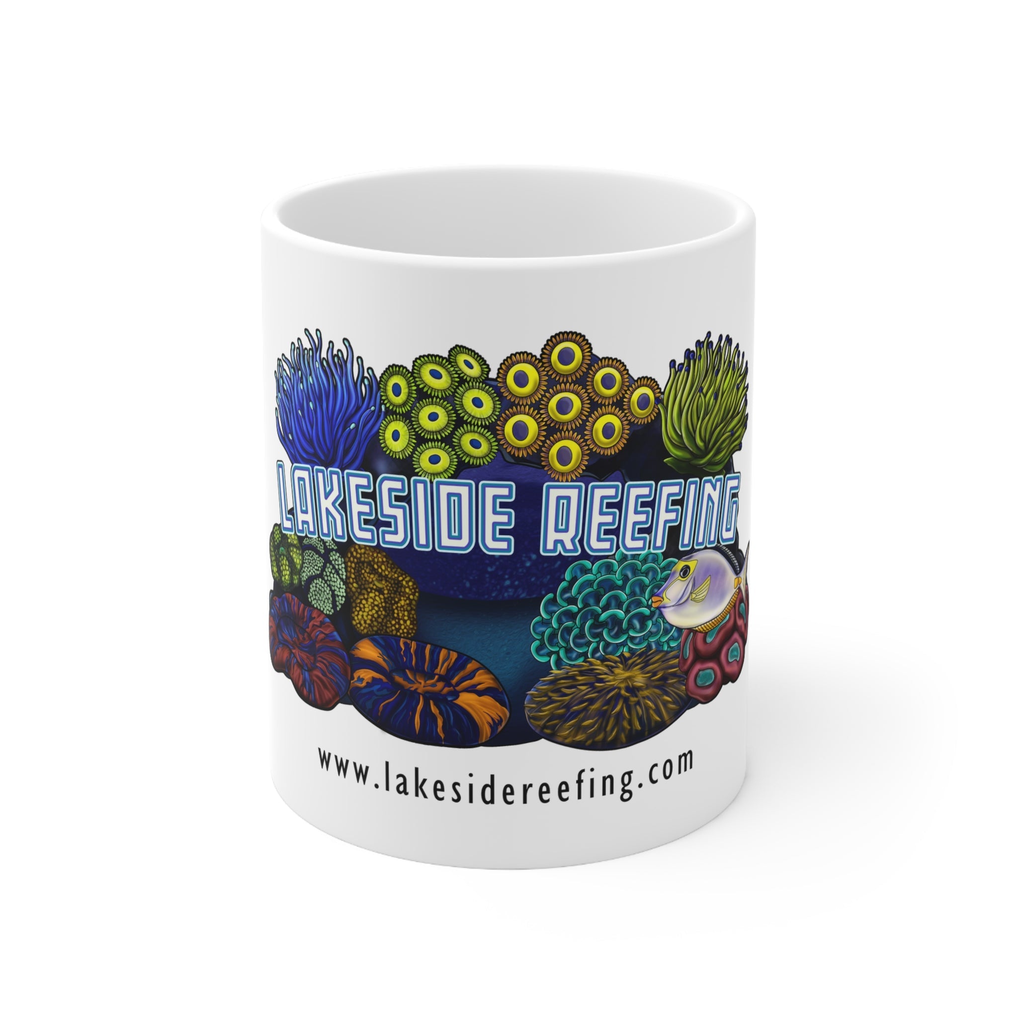 Lakeside Reefing Ceramic Mug 11oz Printify