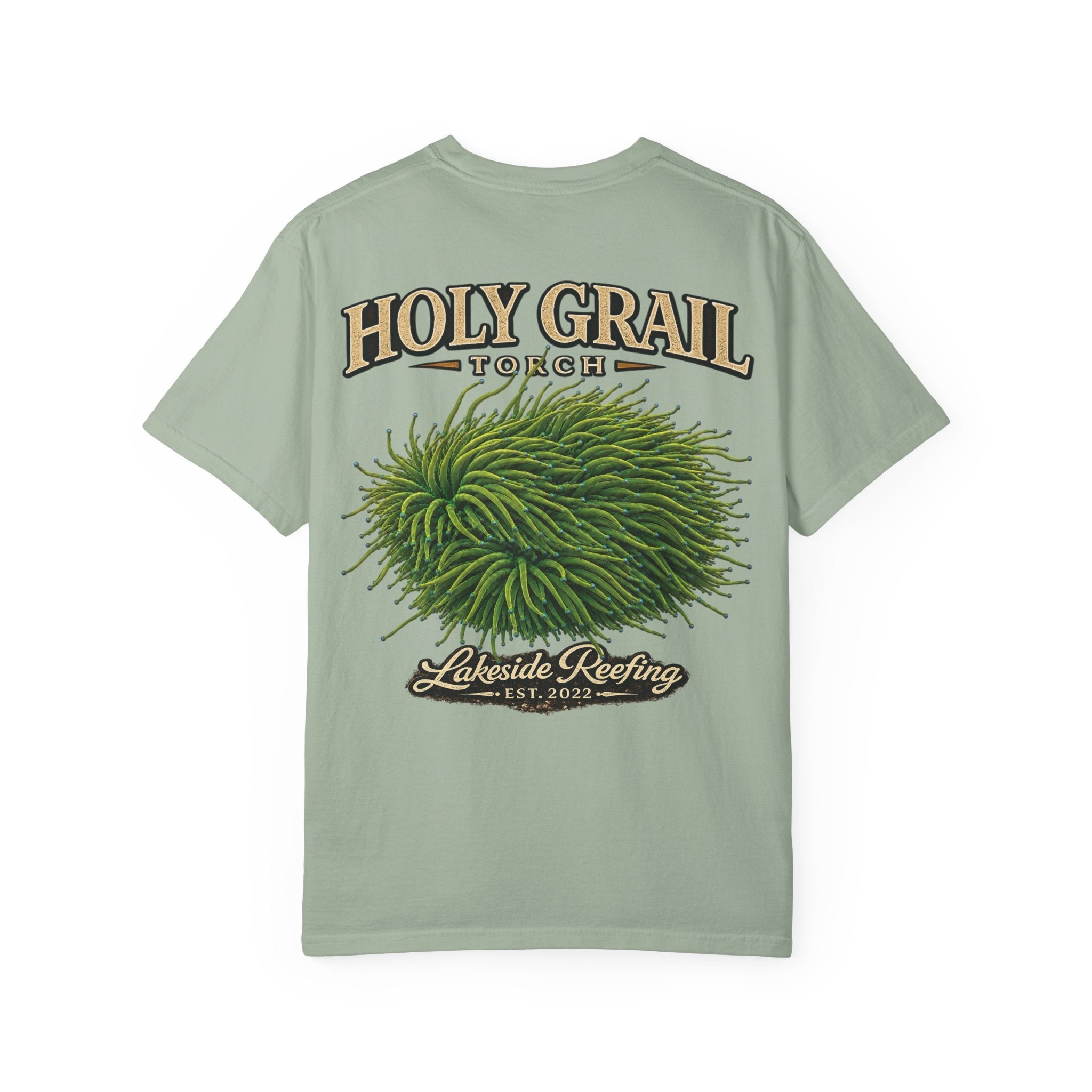Printify Holy Grail Torch | Collector Series | Premium Reef Aquarium T-Shirt T-Shirt