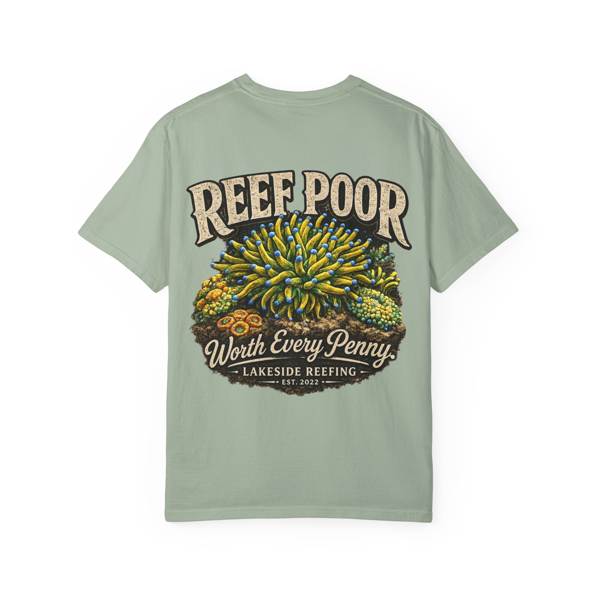 Printify Reef Poor™ | Premium Reef Aquarium Collector Tee T-Shirt