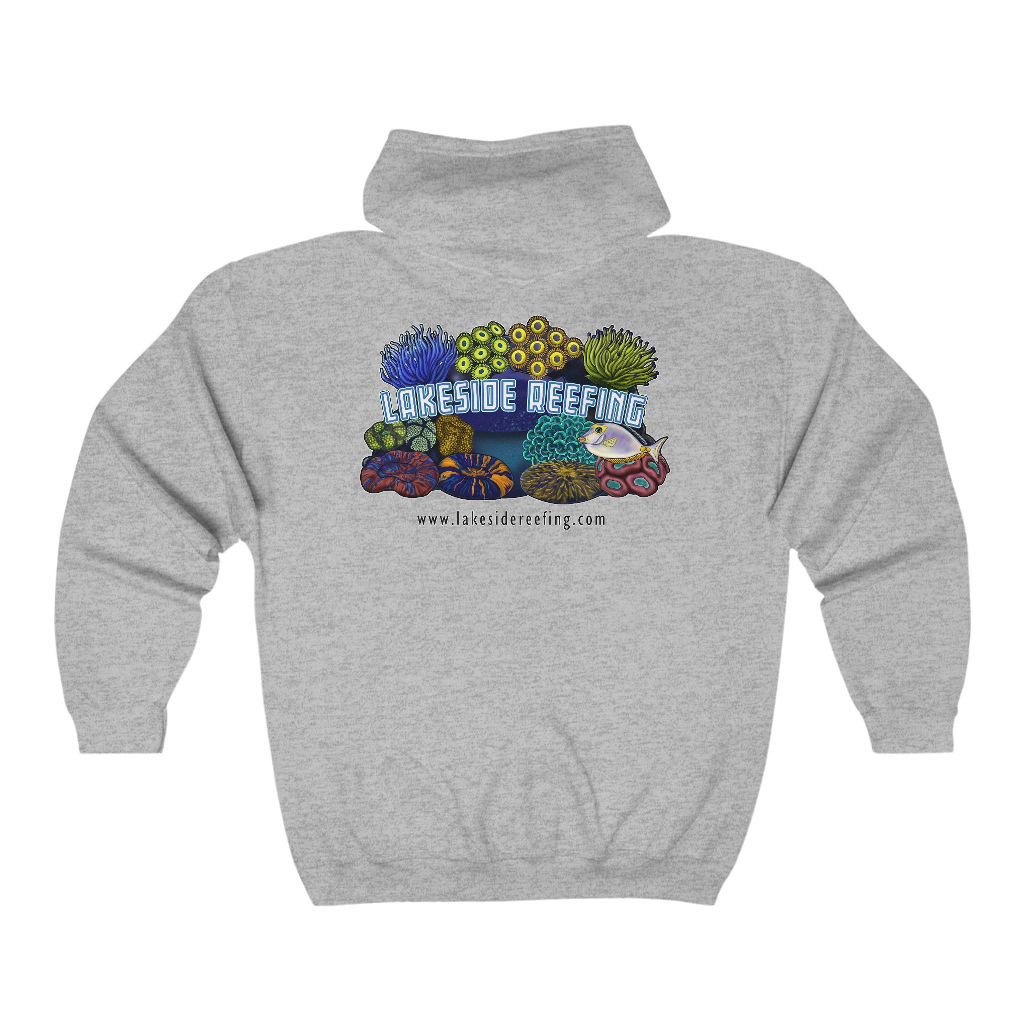 Unisex Heavy Blend™ Full Zip Hooded Sweatshirt Printify