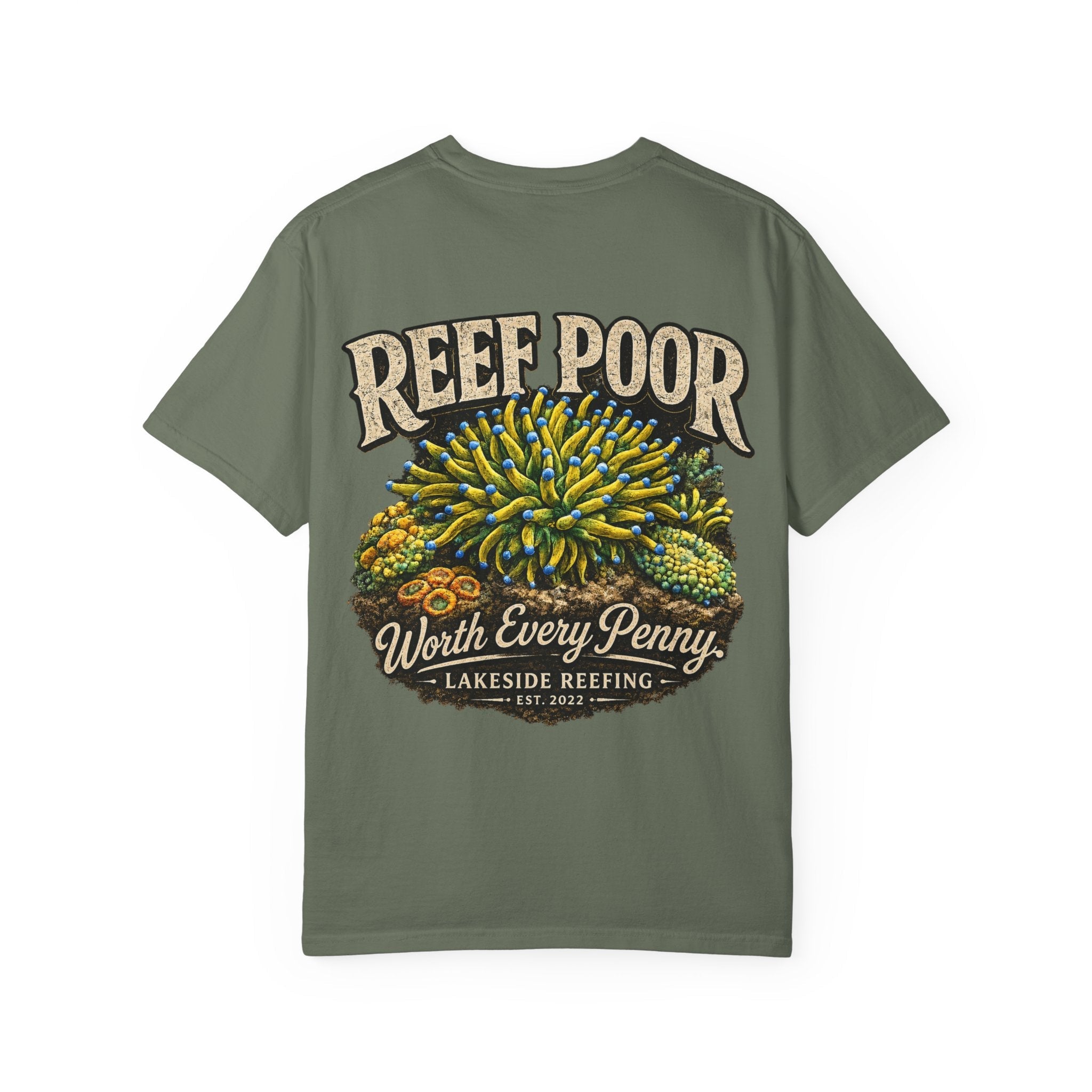Printify Reef Poor™ | Premium Reef Aquarium Collector Tee T-Shirt