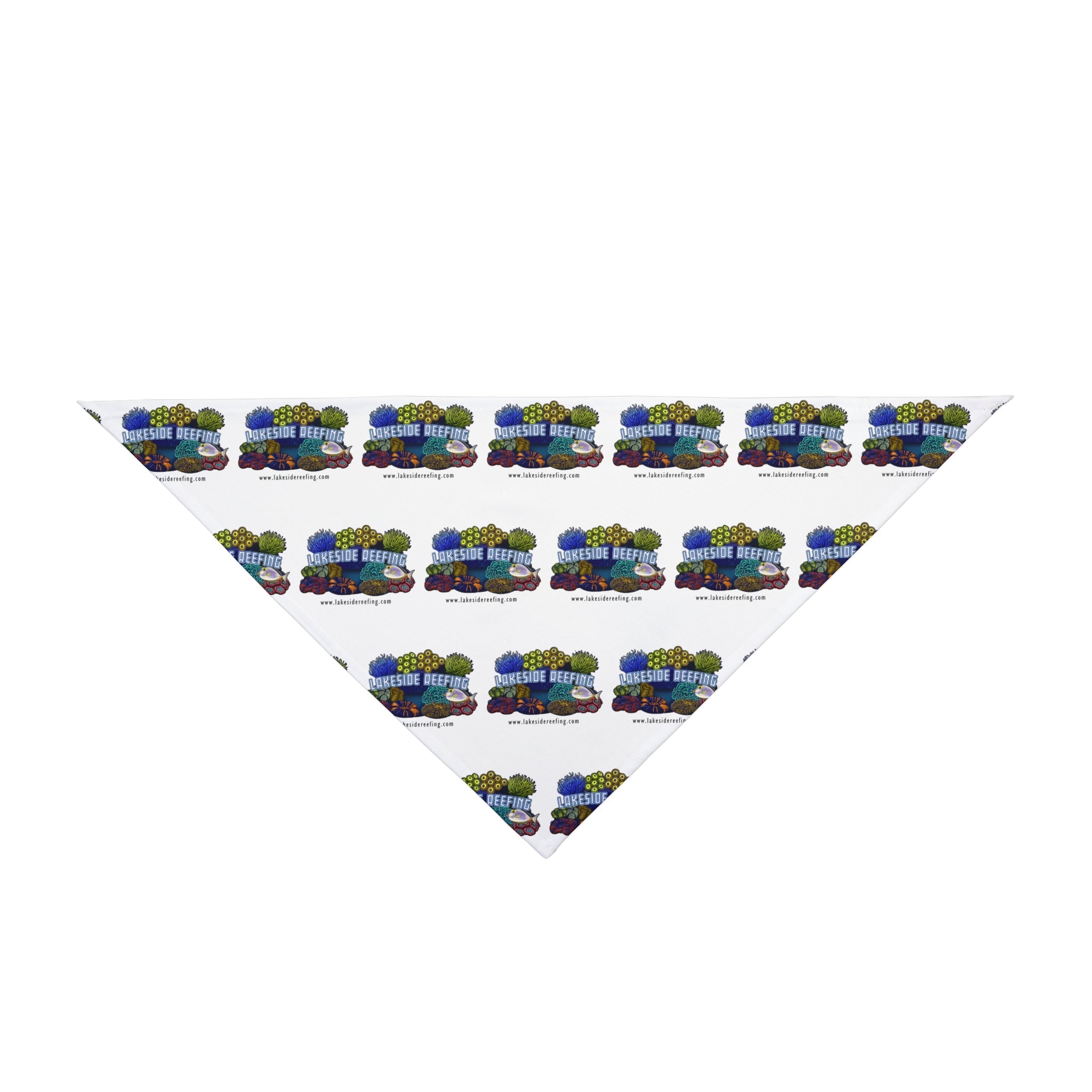 Printify Lakeside Reefing Pet Bandana Pets