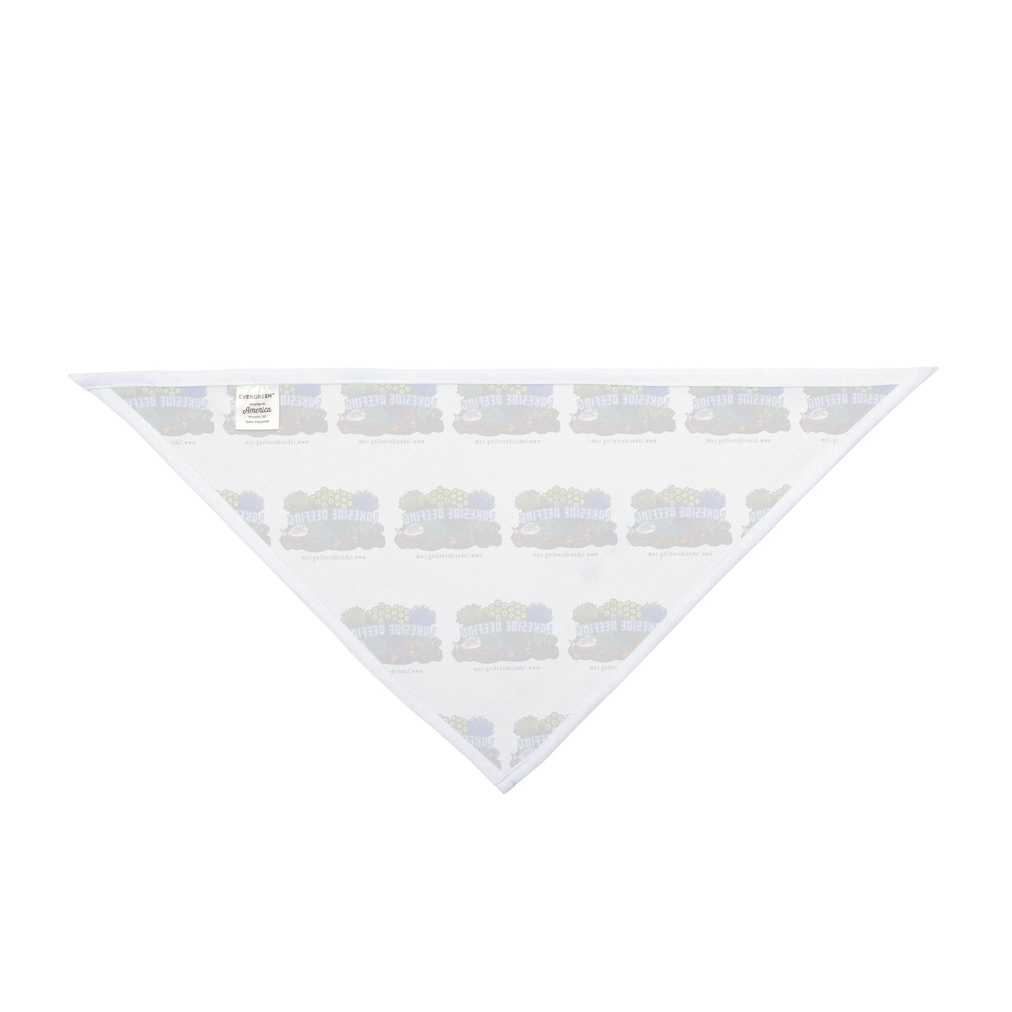 Printify Lakeside Reefing Pet Bandana Pets