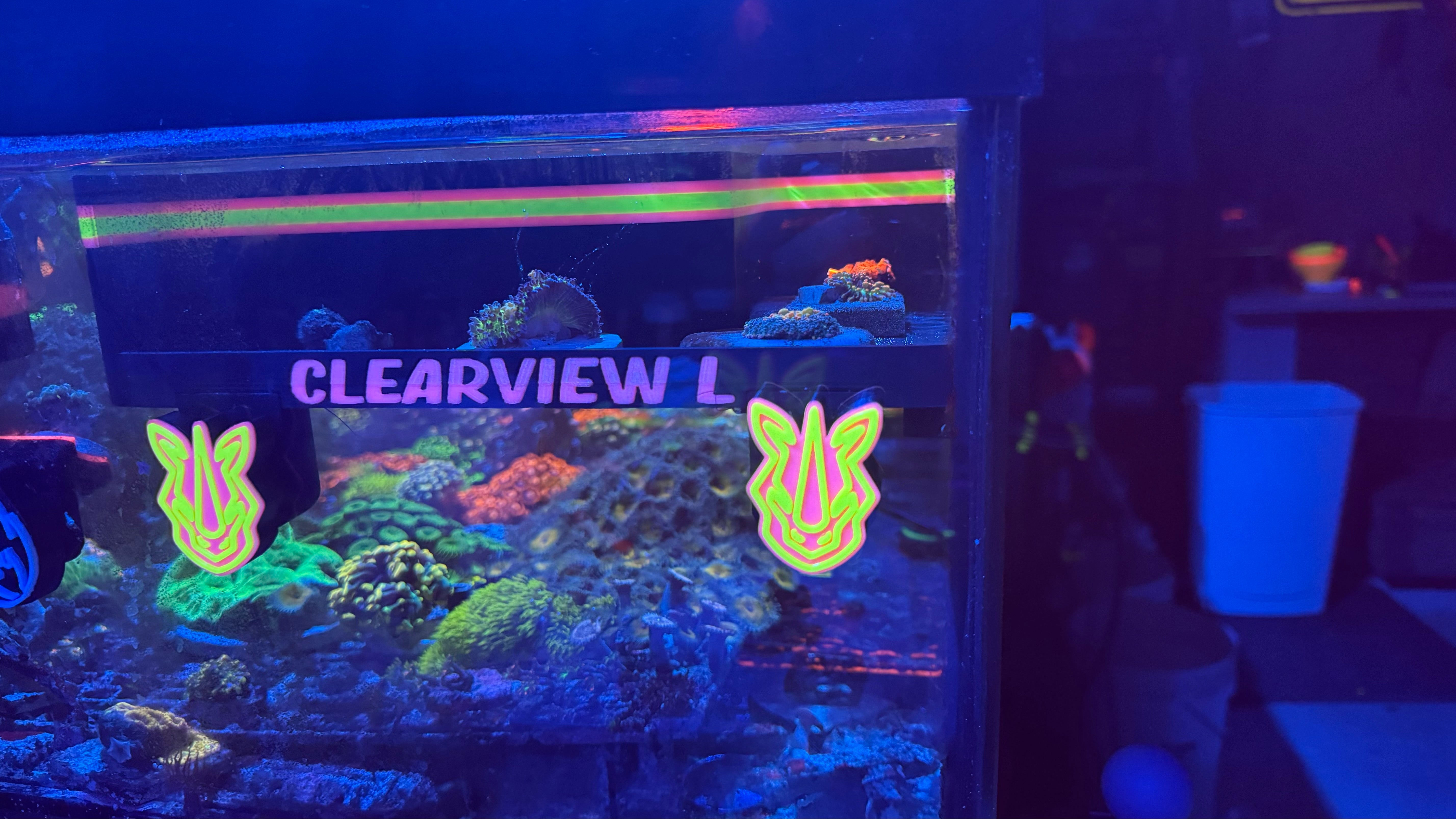 Rhino's Reef ClearView L – Rhino’s Reef Premium 3D-Printed Reef Accessory SHROOM BOX