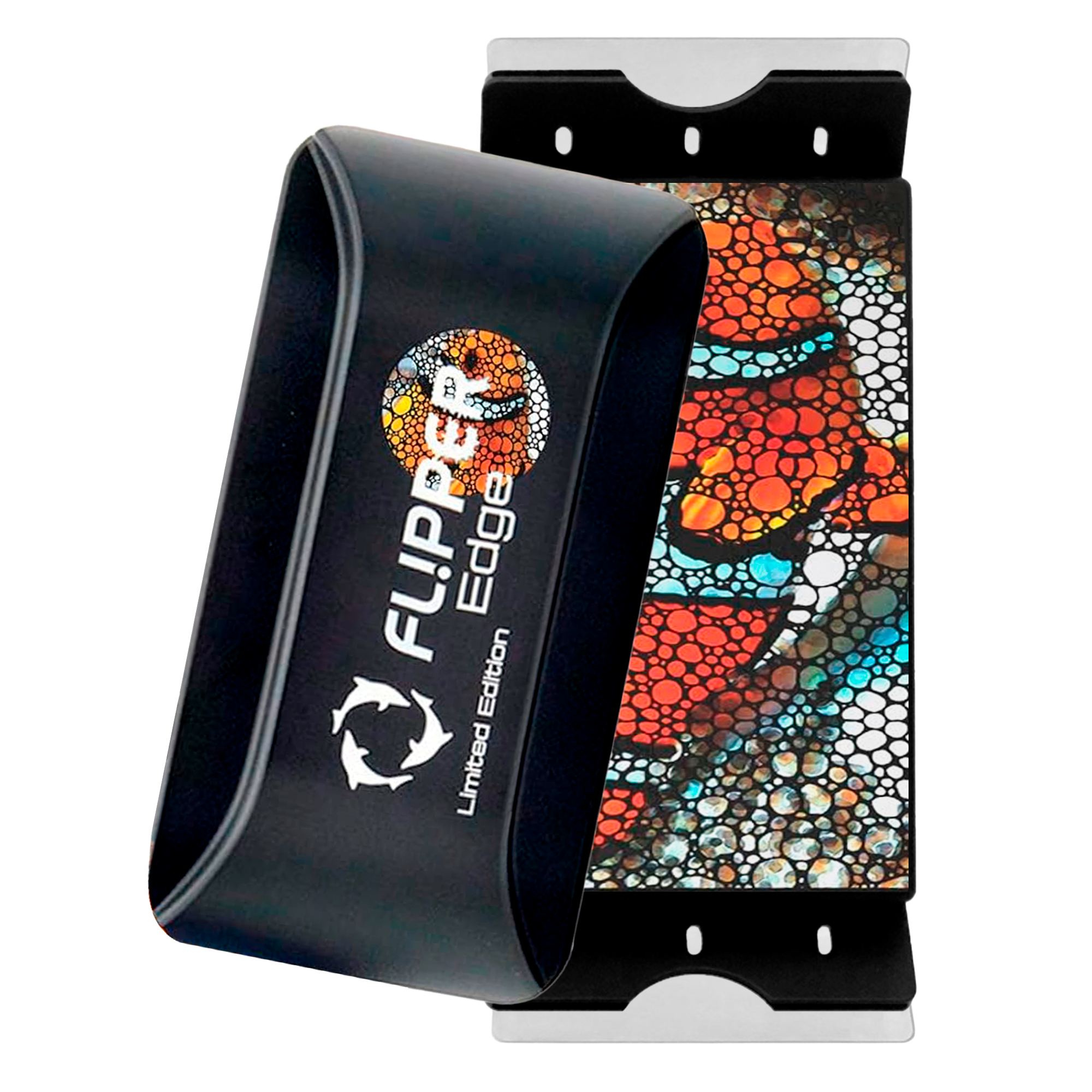 Flipper Aquarium Products Flipper Edge Limited Edition Clownfish 2 in 1 Floating Magnetic Aquarium Algae Cleaner (STANDARD) Aquarium Cleaning Supplies