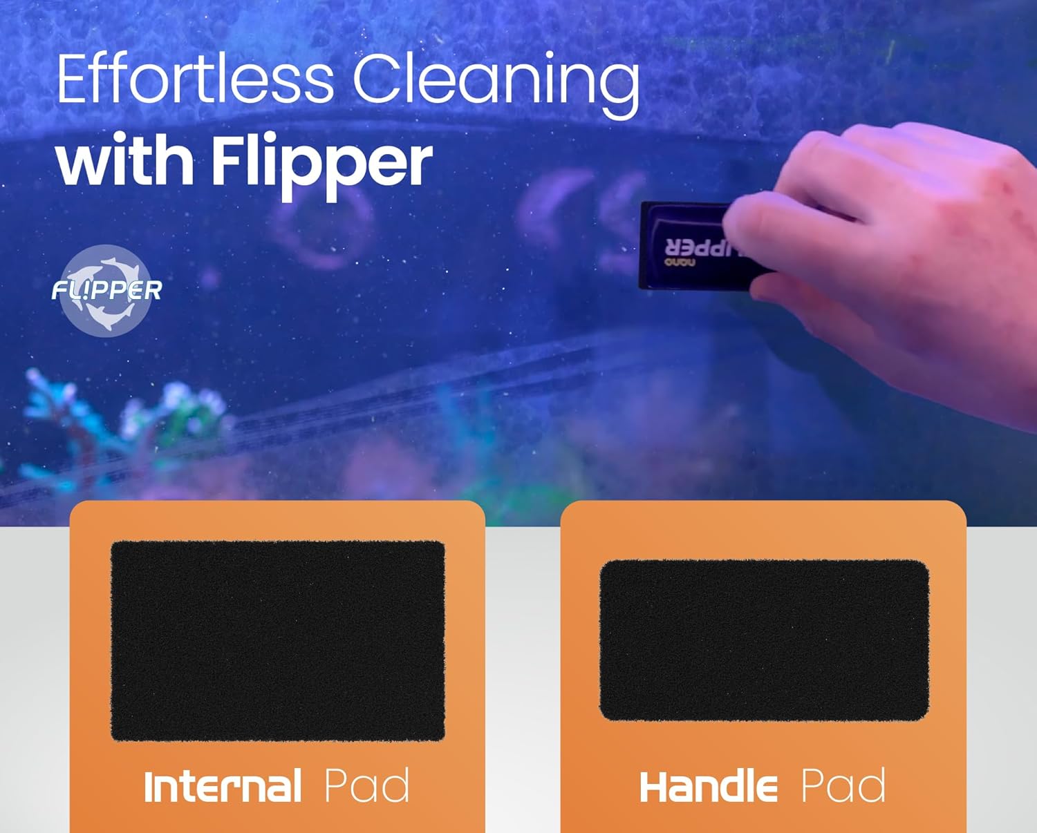 Flipper Aquarium Products Flipper Nano Universal Maintenance Kit Replacement Blades