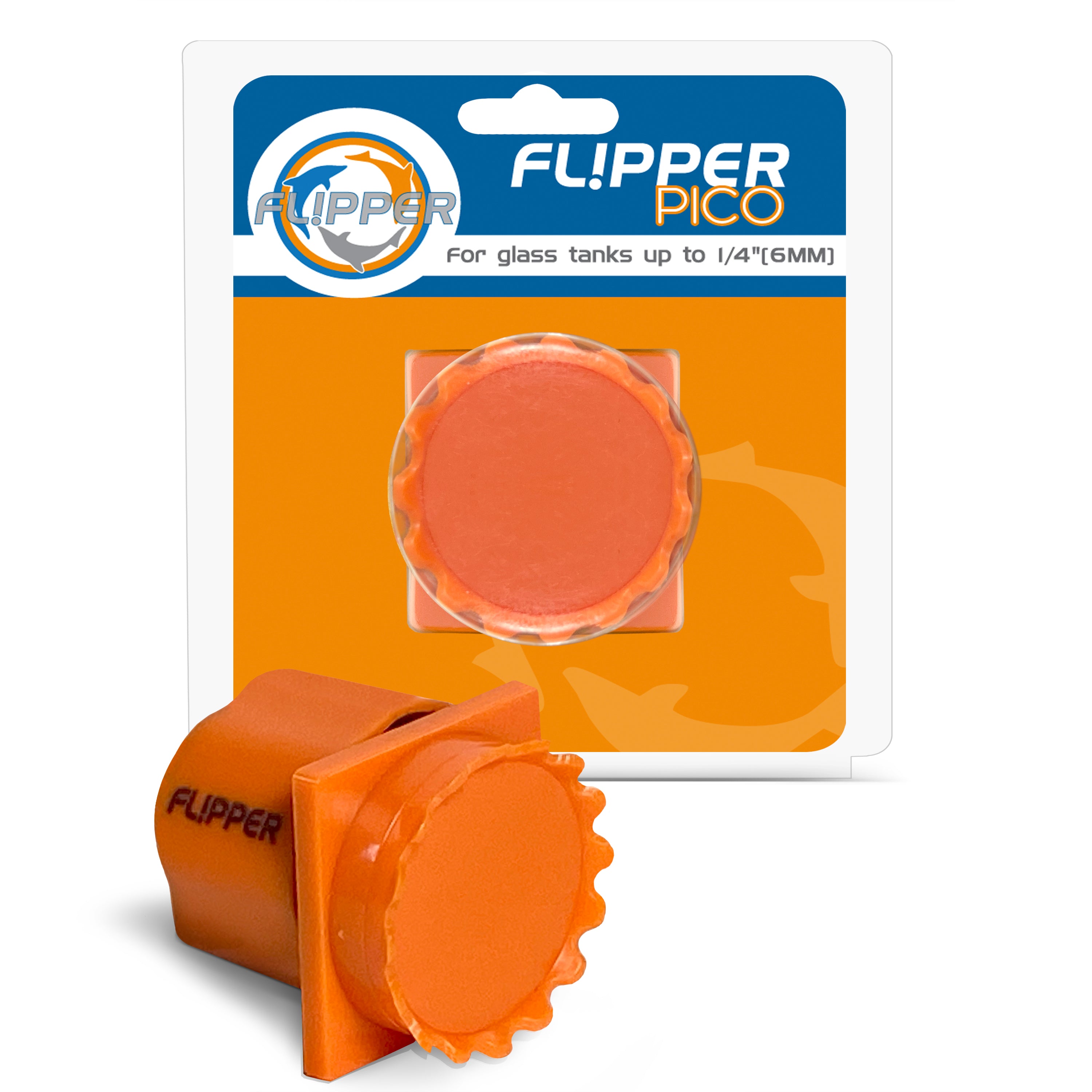 Flipper Aquarium Products Flipper Pico 2-in-1 Magnetic Aquarium Cleaner Magnet Scrubber