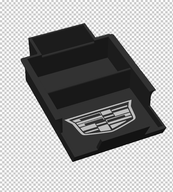 Custom Center Console Tray for 2026 Cadillac Vistiq – High-Strength ASA Lakeside Reefing