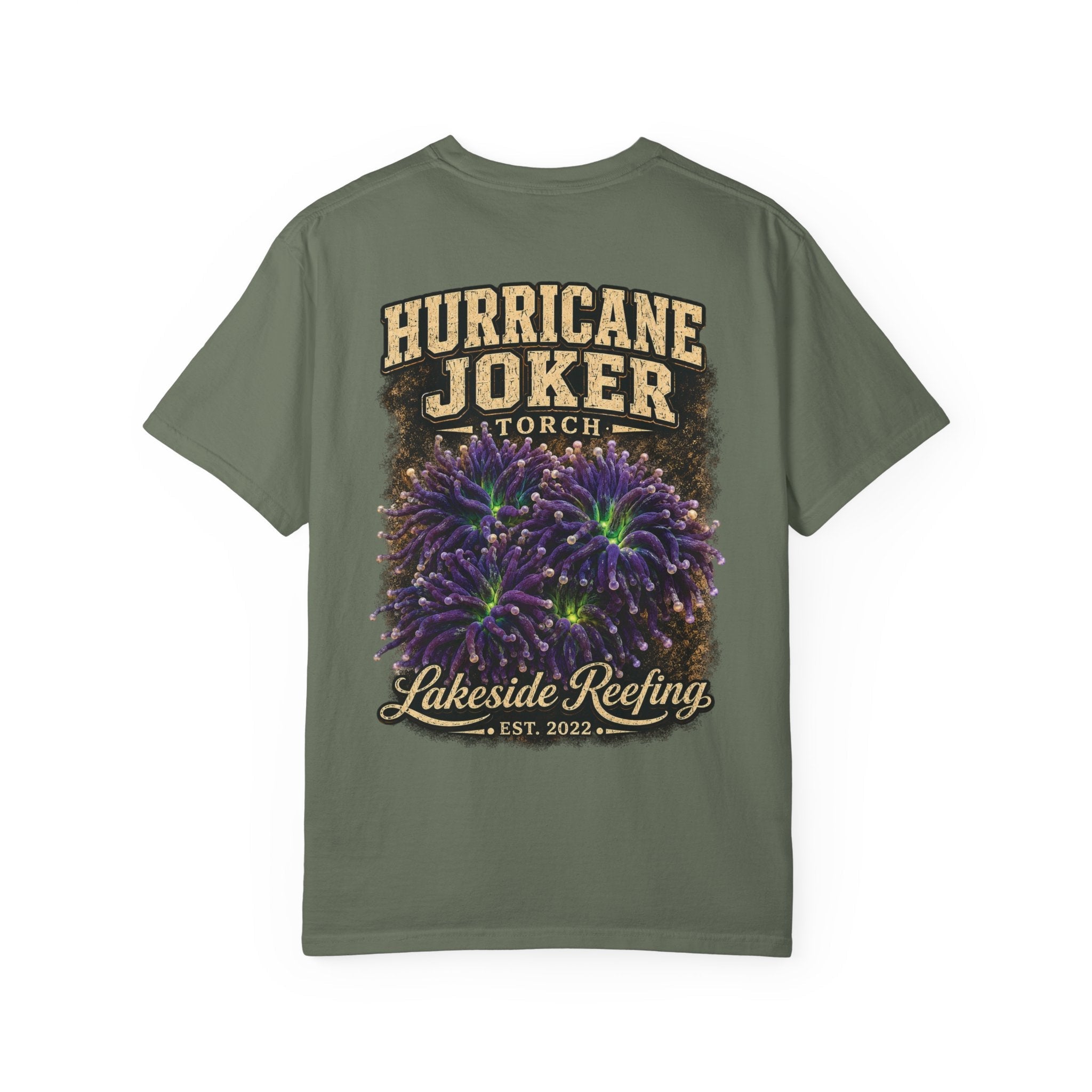 Printify Hurricane Torch Torch | Collector Series | Premium Reef Aquarium T-Shirt T-Shirt