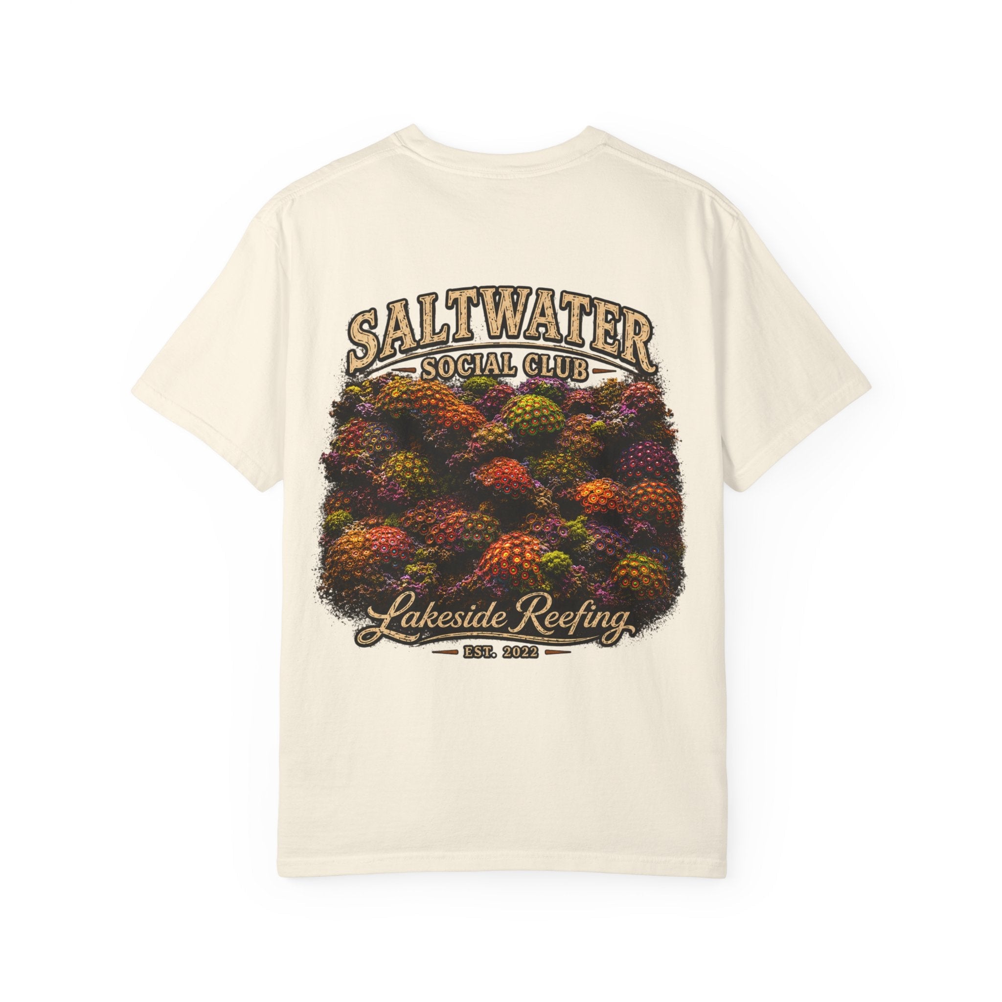 Printify Reef Social Club | Lifestyle Series | Premium Reef Aquarium T-Shirt T-Shirt
