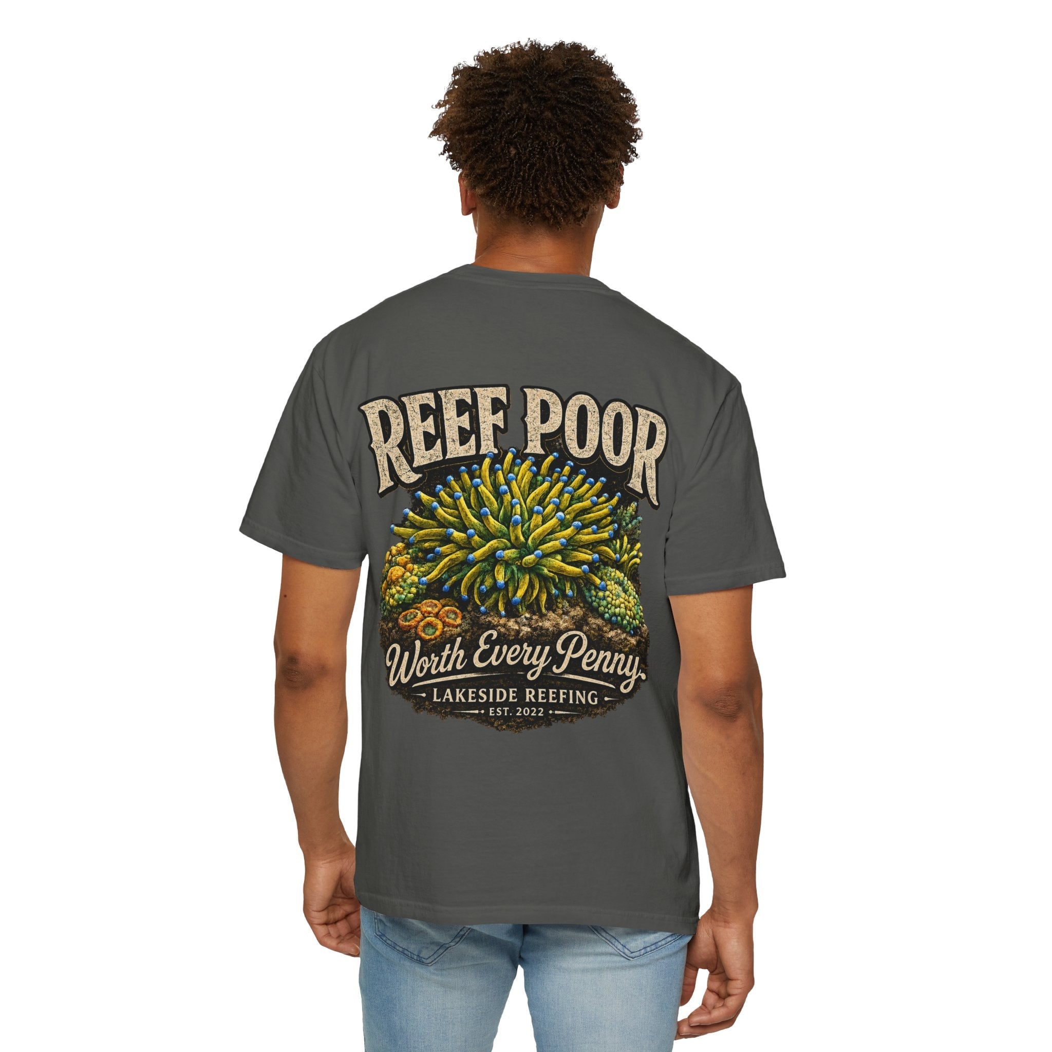 Printify Reef Poor™ | Premium Reef Aquarium Collector Tee T-Shirt