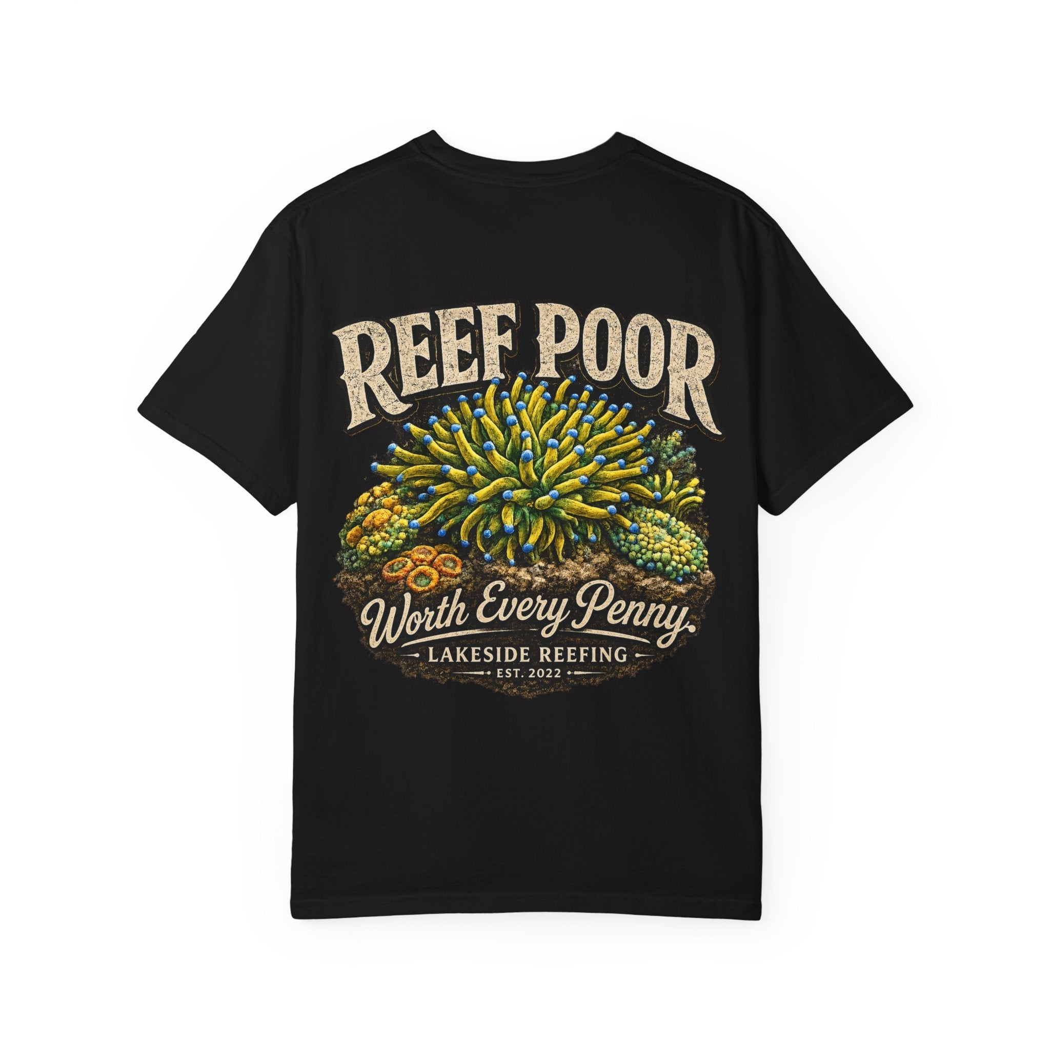 Printify Reef Poor™ | Premium Reef Aquarium Collector Tee T-Shirt
