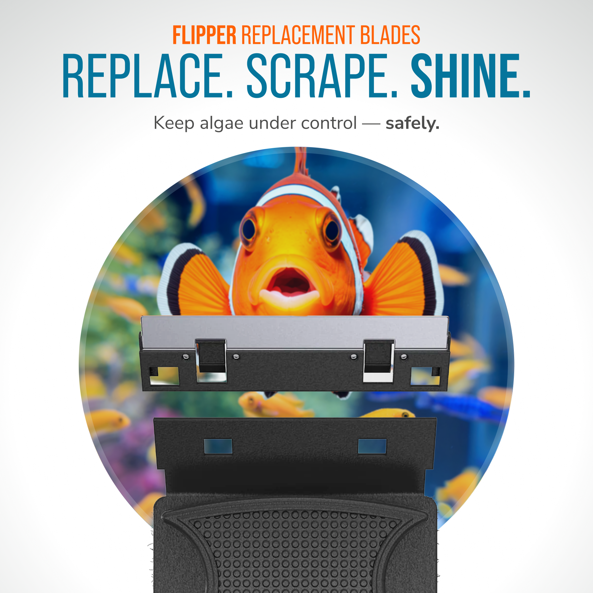 Flipper MAX Stainless Steel Replacement Blades 2 Pack