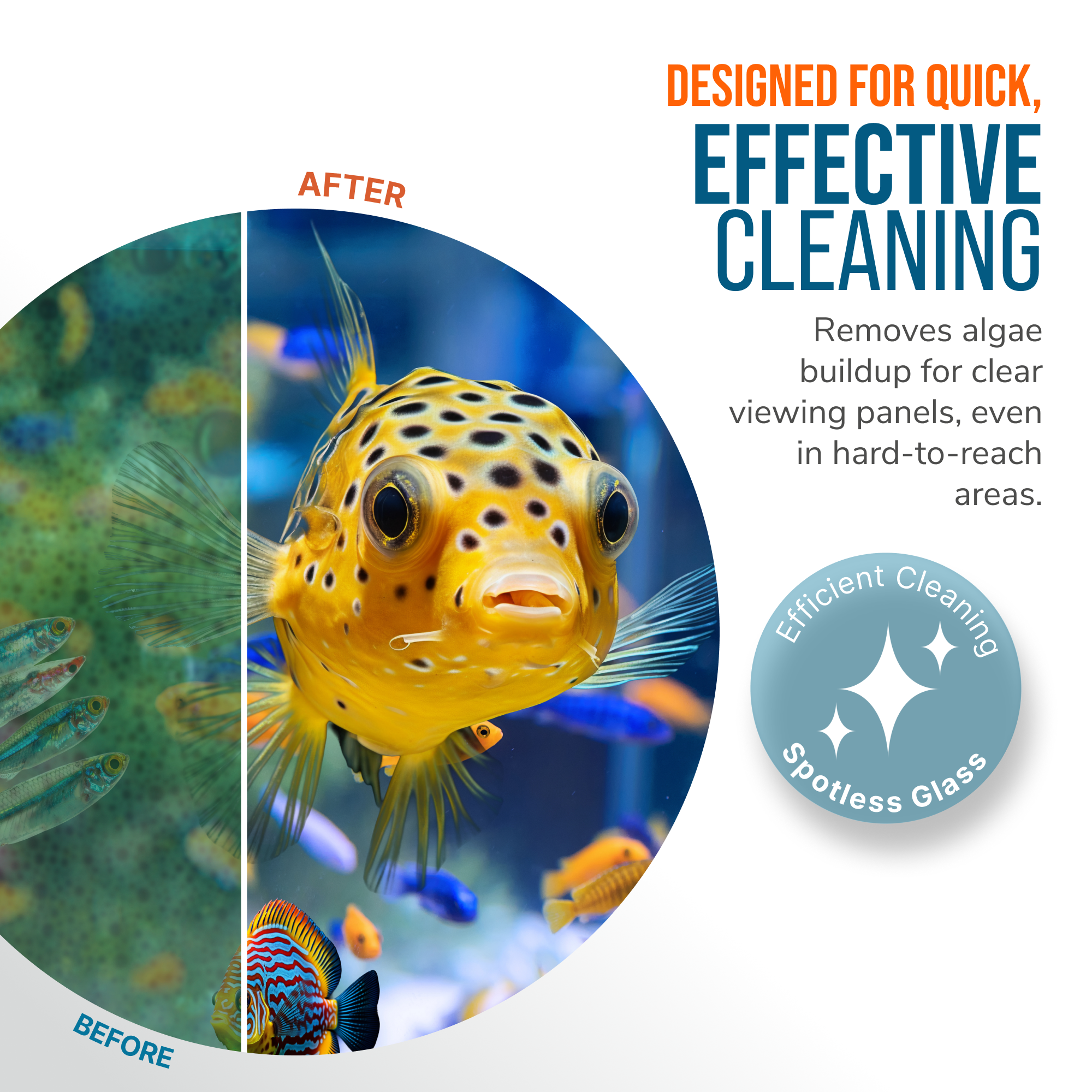 Flipper Nano Aquarium Cleaner Stainless Steel Replacement Blades 2 Pack