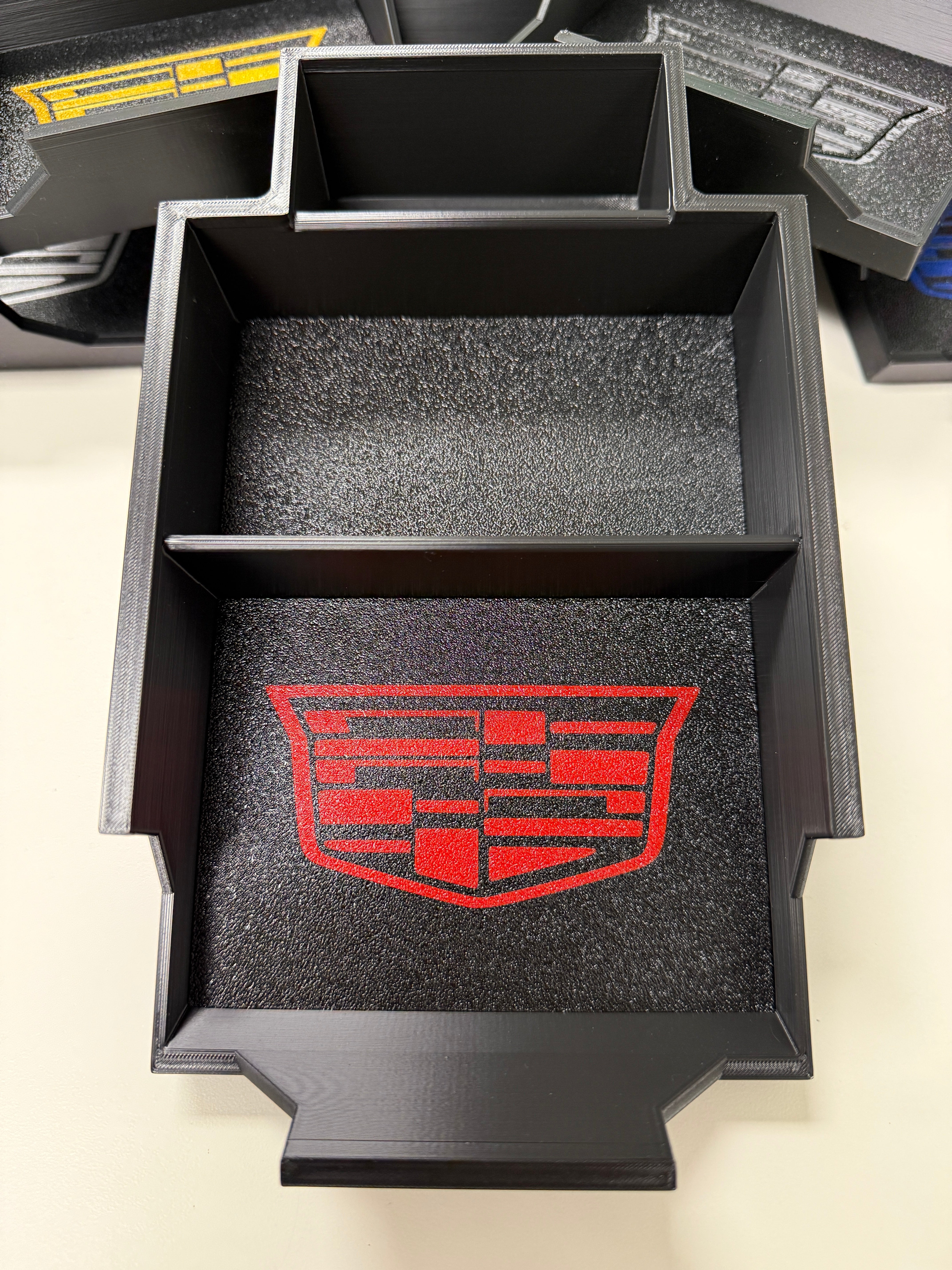 Lakeside Reefing Custom Center Console Tray for 2026 Cadillac Vistiq – High-Strength ASA Custom 3D Print