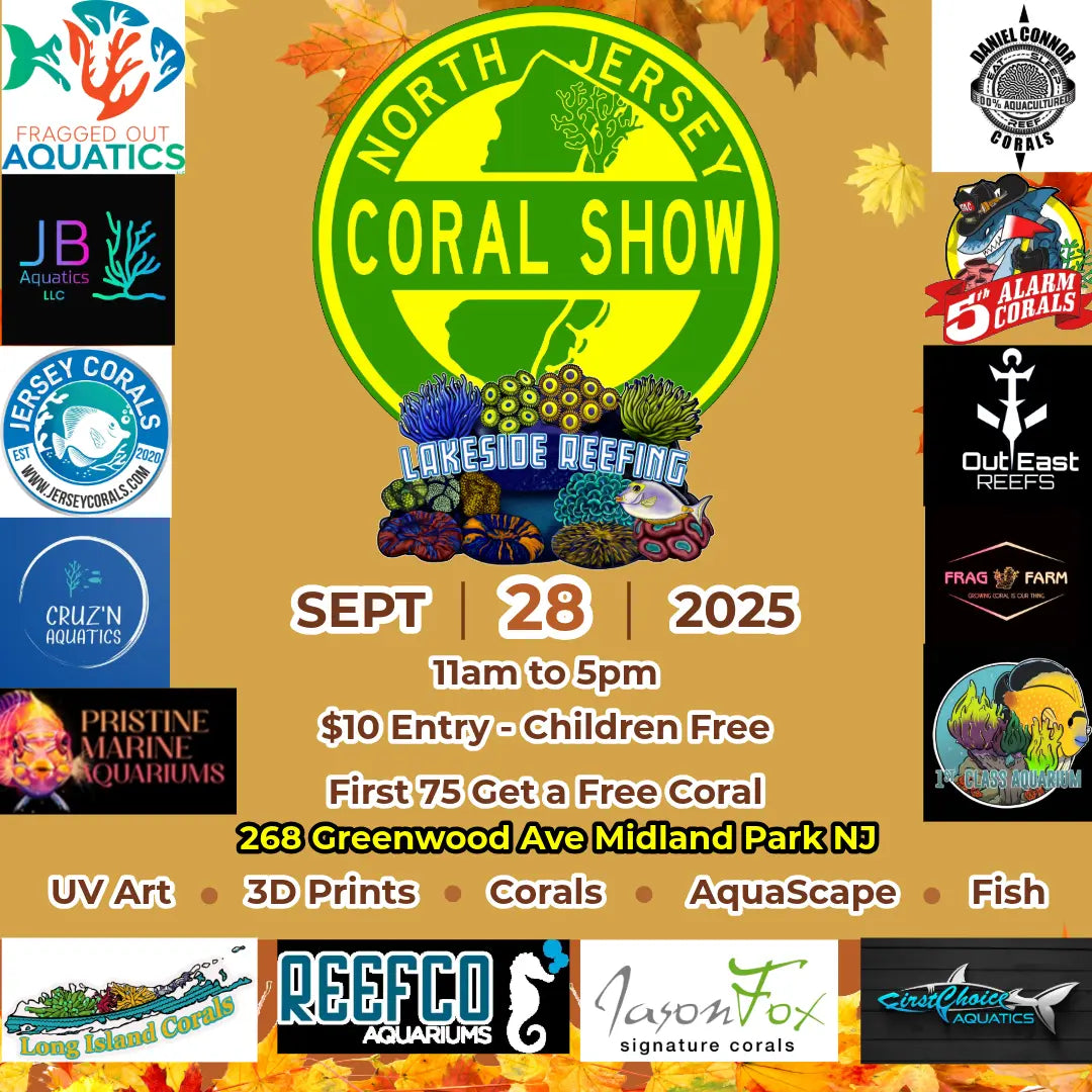 North Jersey Fall Coral Show Tickets NJFCORALSHOW
