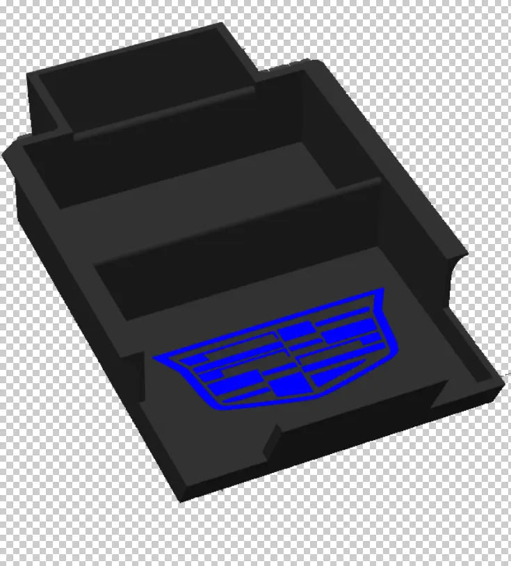 Custom Center Console Tray for 2026 Cadillac Vistiq – High-Strength ASA Lakeside Reefing