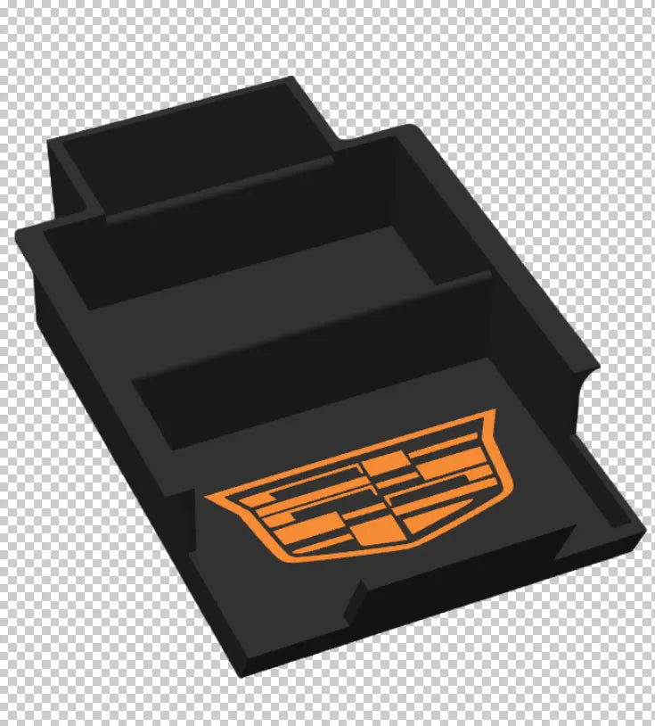 Custom Center Console Tray for 2026 Cadillac Vistiq – High-Strength ASA Lakeside Reefing