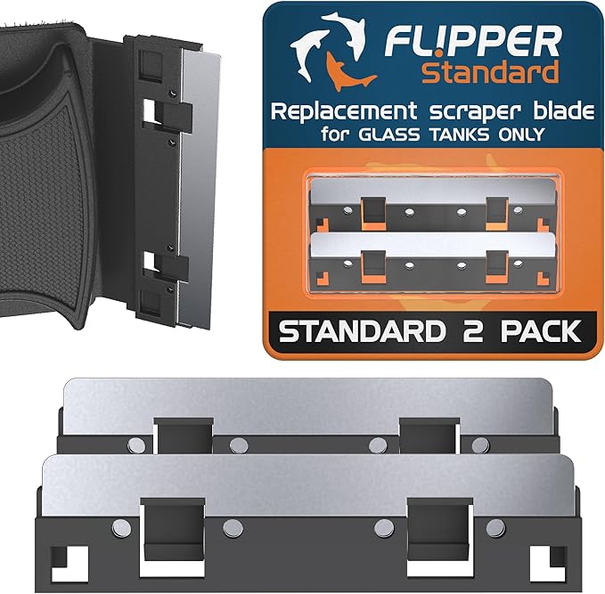 Flipper Standard Stainless Steel Replacement Blades 2 Pack
